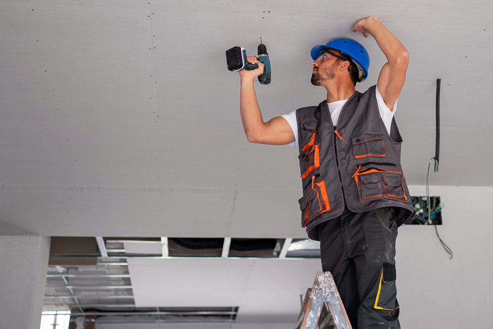 Construcción en yeso, steel frame, isopanel